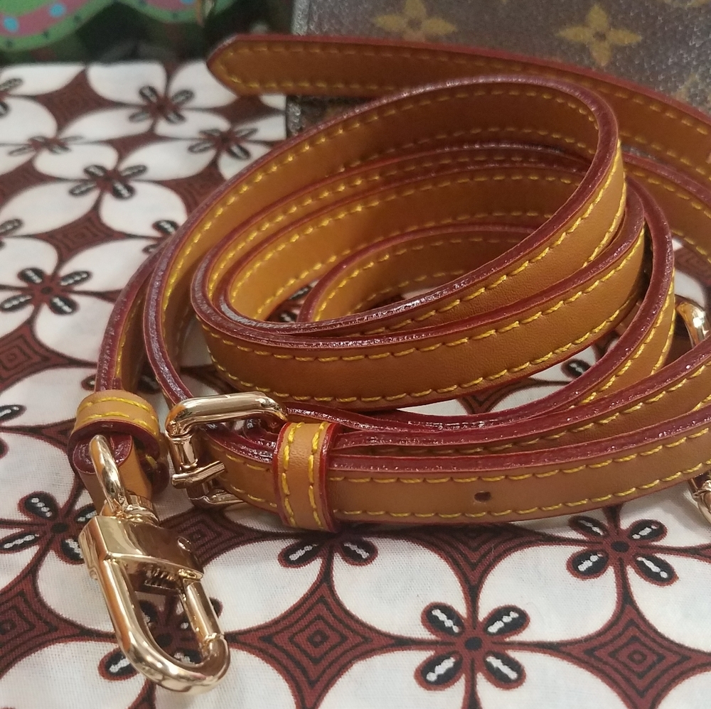 Vachetta Crossbody Leather Straps